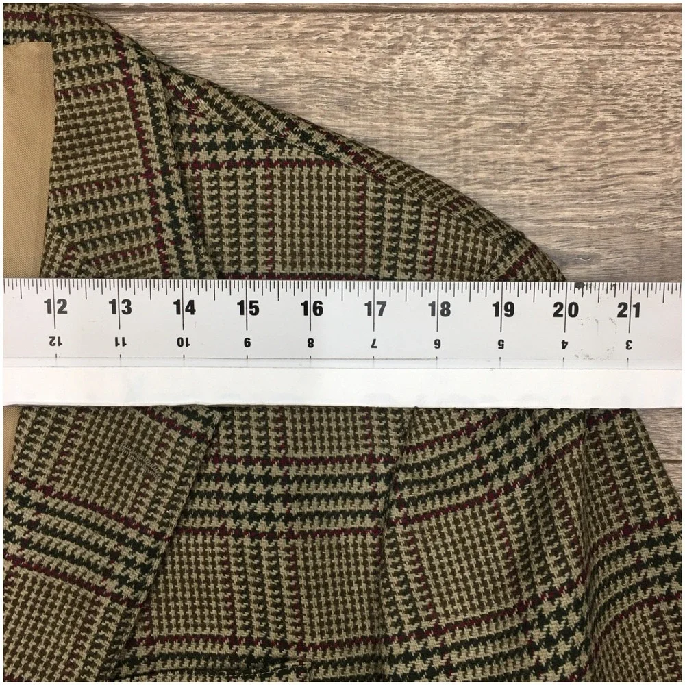 FACONNABLE Mens Wool Blazer Sport Coat Casual Jacket Size 42R Classic Suit
